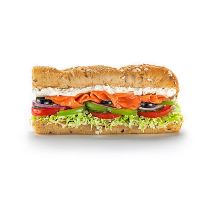 Сэндвич Крем-чиз лосось в Subway по цене 590 ₽