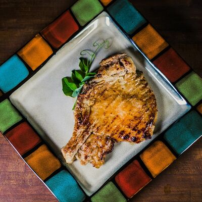 Свиная отбивная гриль в Толстый Goose по цене 380 ₽