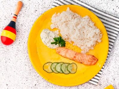 Лосось с рисом в Mojo по цене 330