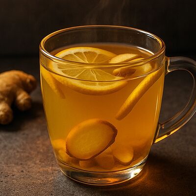 Авторский чай имбирь-лимон в Культ Кофе по цене 390 ₽