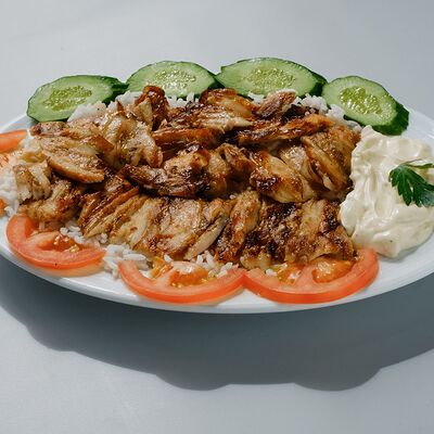 Плов-дёнер с говядиной в Doner Kebab по цене 470 ₽