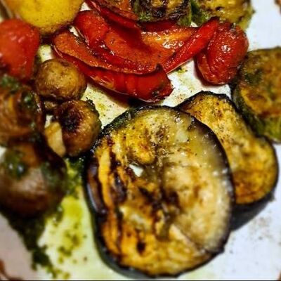 Баклажанв Кафе Мещера по цене 155 ₽