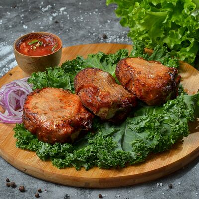 Шашлык из свиной корейкив Шашлычный дворик по цене 405 ₽