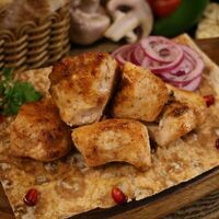 Шашлык из куриной грудки в Мзиани