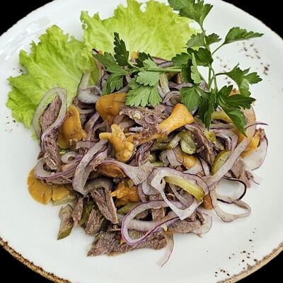 Салат Мясной с говядиной и грибами (новинка) в Неаполь по цене 25 р.