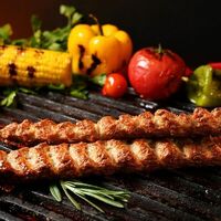Люля-кебаб из курицы в Мангальчик