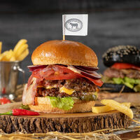 Логотип Бургерная №1