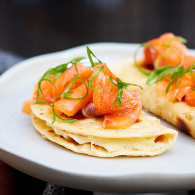 Кыстыбый с лососемв Марусовка по цене 790 ₽