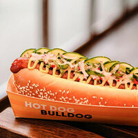 Логотип Hot Dog Bulldog