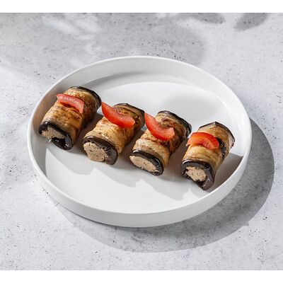 Баклажановые рулеты с творогом и мятой в Tsameti по цене 690 ₽