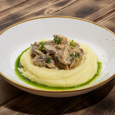 Бефстроганов в Ресторан Мангал по цене 910 ₽