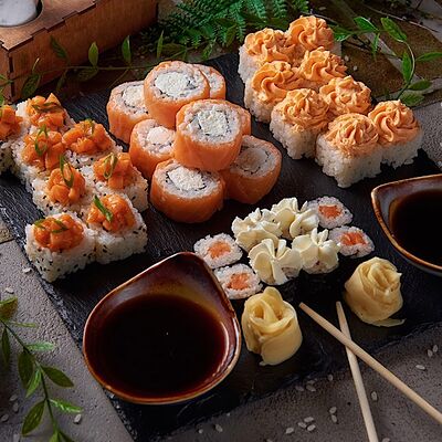 Сет Филадельфия микс в Afishasushi по цене 1539