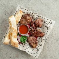 Шашлык из баранины в Georgiani Пекарня и Мангал