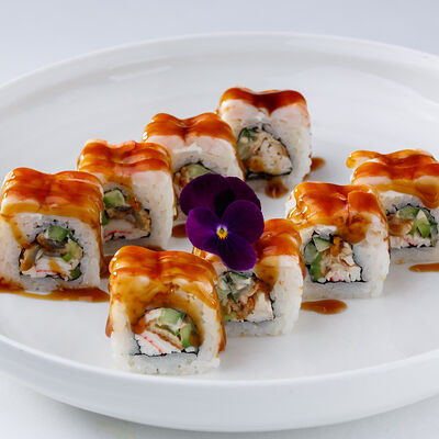 Карибский ролл в Pascucci cafe по цене 470 ₽