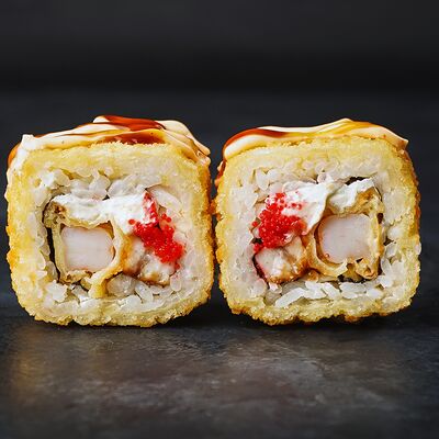 Кранч с креветкой и угрем в Tsunami по цене 460 ₽