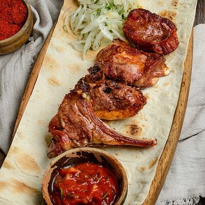 Шашлык из нежного ягненка в Мясье House по цене 1550 ₽