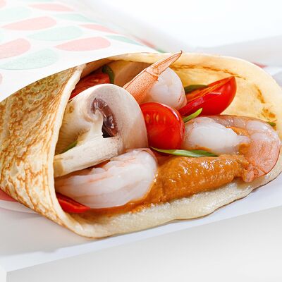 Блин Том ям с курицей в Blingo! по цене 413 ₽