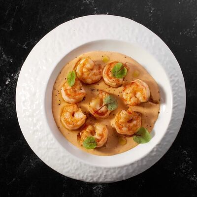 Жареные креветки в соусе Том-ям в Anooka по цене 790 ₽