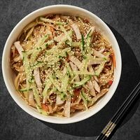 Wok Удон том ям с курицей в Нагамаки