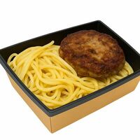 Биточки куриные с грибами и спагетти в Fox Food