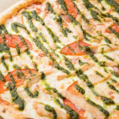 Пицца 33 см Чикен-песто в Филадельфия по цене 360 ₽