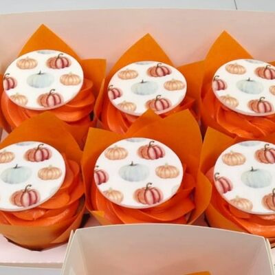 Капкейки Тыковки в Tort4u по цене 2340 ₽