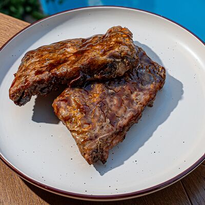 Рёбрышки из смокера в восточной глазури в АЛЯ РУСЪ по цене 675 ₽