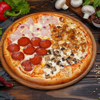 Пицца Четыре сезона в ECO PIZZA & SUSHI по цене 536 ₽