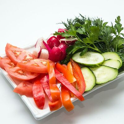 Овощная мозаика в Кафе на развилке по цене 473 ₽