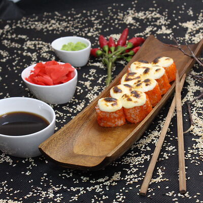 Запеченная Филадельфия в Много пиццы по цене 774 ₽