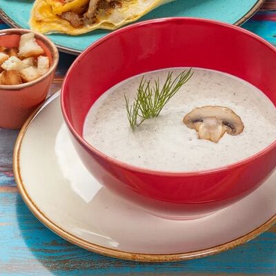 Суп-пюре грибной в Burritos по цене 350 ₽