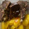 Корейка баранья с картофелем по-деревенски в Теннис по цене 40