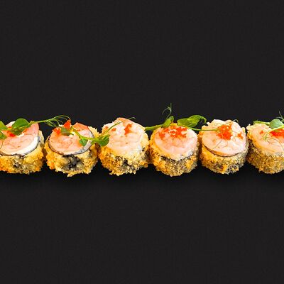 Креветка чиз фри ролл в РаменРолл по цене 580 ₽