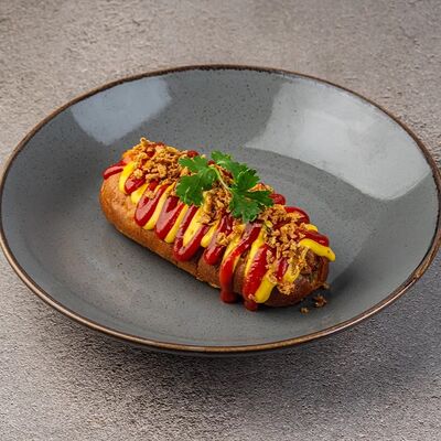 Большой Хот-Дог в Бар с едой Пороселло по цене 520 ₽