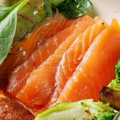 Лосось слабосоленый в Kristof Coffee and Kitchen по цене 295 ₽