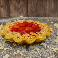 Кростата с творогом и клубникой в МакоФФка Вкуса