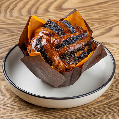 Булочка Шведская с маком в Лисичкино Чехова по цене 290 ₽