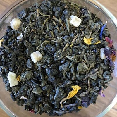 Зелёный чай с добавками Грезы Султана в Кофе time по цене 135 ₽