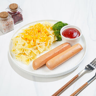 Сосиски из индейки с макаронами в Магбургер & Братья Караваевы по цене 340