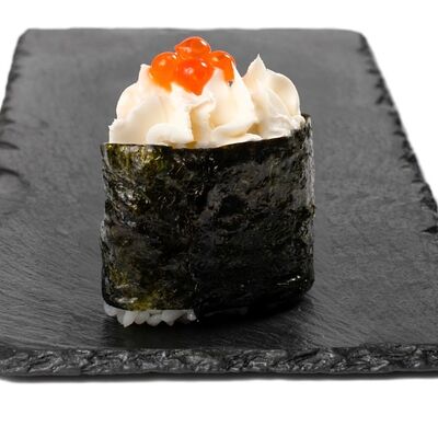 Гункан сливочный с креветкой в Green Sushi по цене 110 ₽