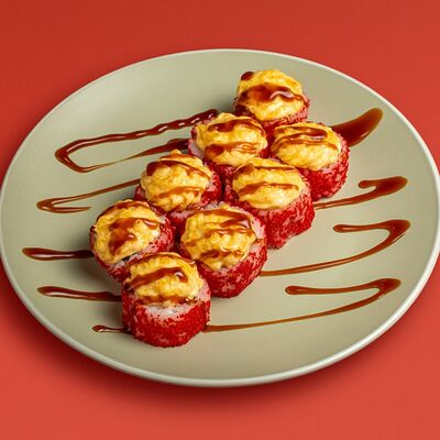 Ролл Калифорния с лососем Grill в SushiMe по цене 609 ₽