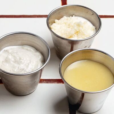 Домашний майонез с копченой корюшкой в Rakushka по цене 195 ₽