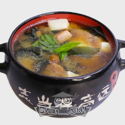 Мисо суп с лососем в Суши на Дом по цене 260 ₽