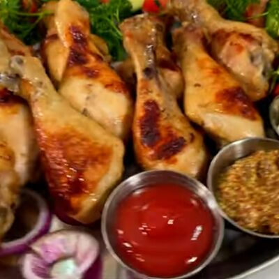 Шашлык из куриной голени 4 штуки в Шашлычок по цене 430 ₽