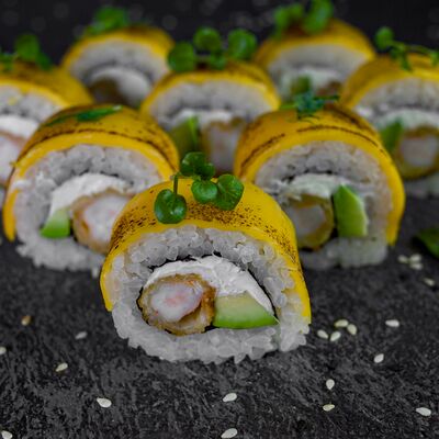 Ролл Эби Чиз в Restobar Первый & Ресторан доставки Личный повар по цене 449 ₽