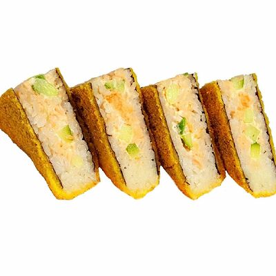 Сэндвич темпура лосось в Суши Фреш по цене 299 ₽