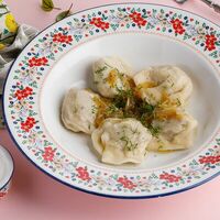 Вареники с картофелем и жареным луком в Катюша Katyusha