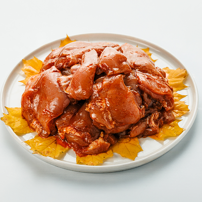 Шашлык куриный 1 кг п/ф в Причал по цене 1400 ₽