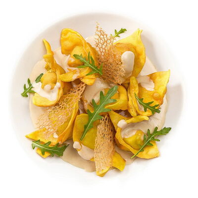 Тортелли с цыпленком в Перчини на огне по цене 510