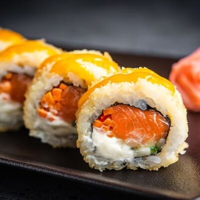 Форель темпура в Uchu Sushi Yaki по цене 599 ₽